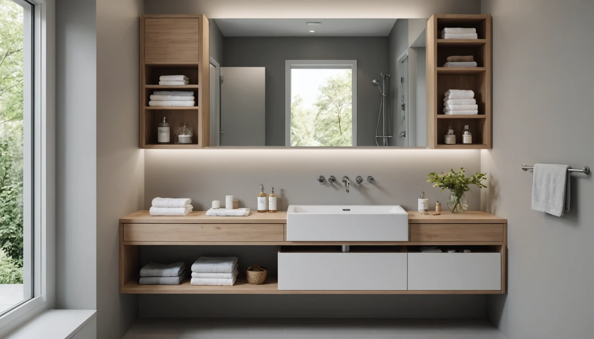 lave linge salle de bain