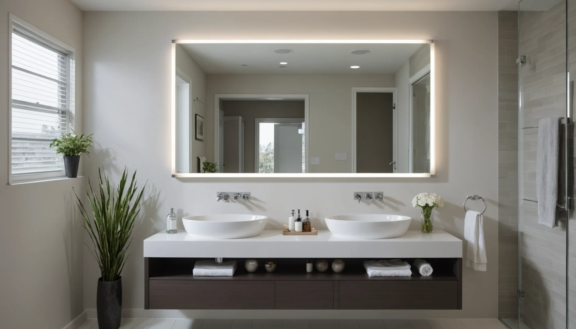 agrandir visuellement une petite salle de bain