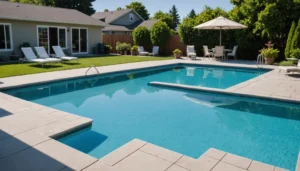 taux de chlore de 30 dans la piscine