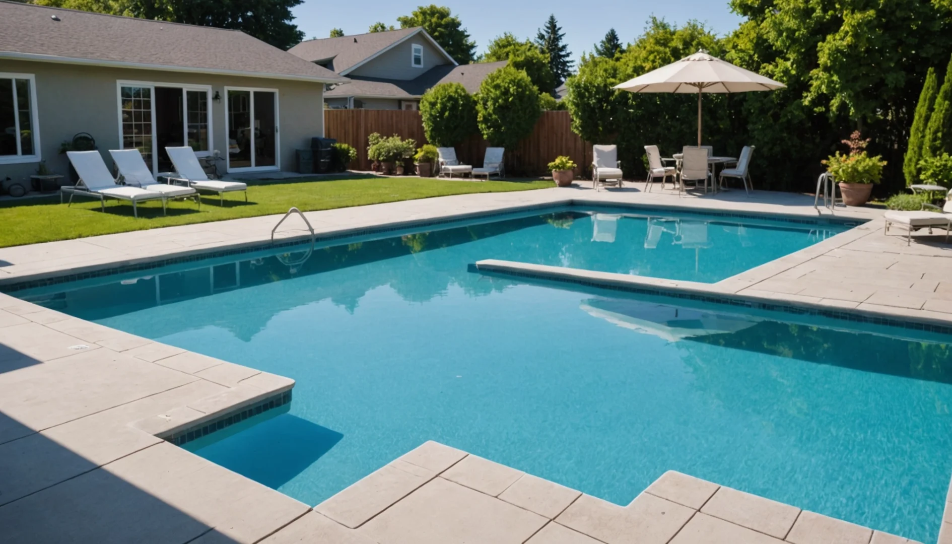 taux de chlore de 30 dans la piscine