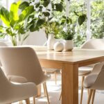 chaise en tissu