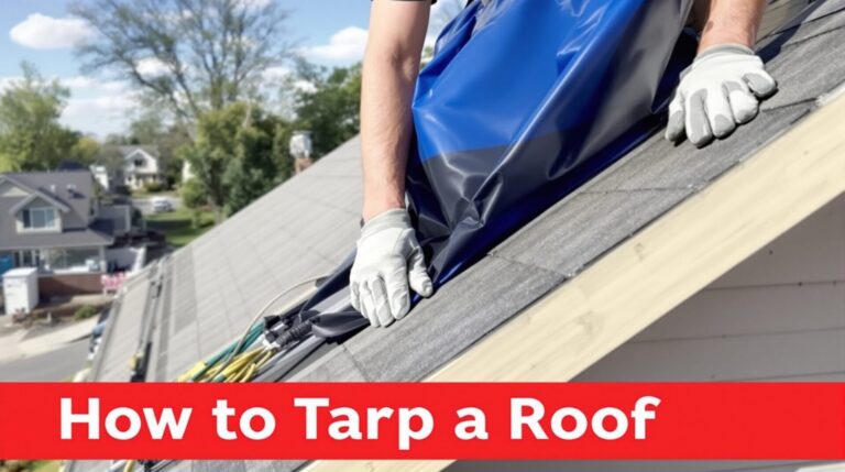 Comment installer une bâche sur un toit ? Guide complet pour une protection efficace et durable