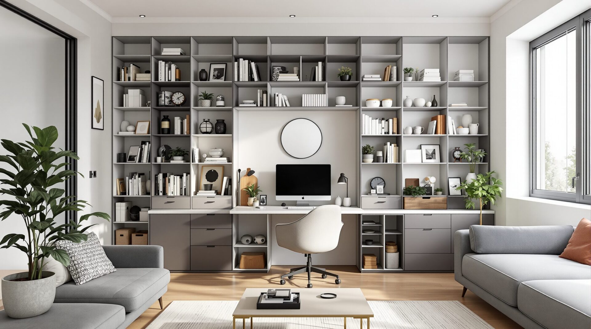 amenagement bureau salon