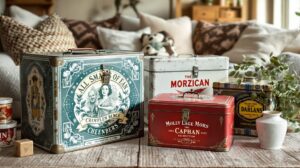 boites anciennes en fer