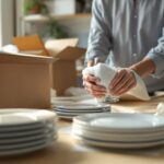 comment emballer de la vaisselle pour un déménagement