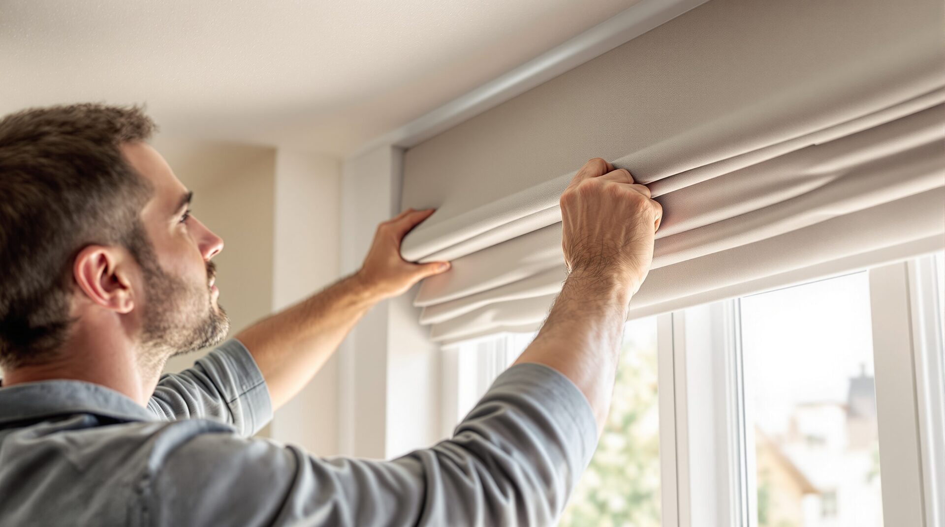 fixation store bateau plafond