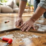 parquet gondolé que faire