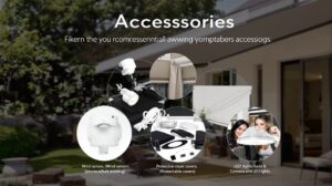 accessoires pour store banne