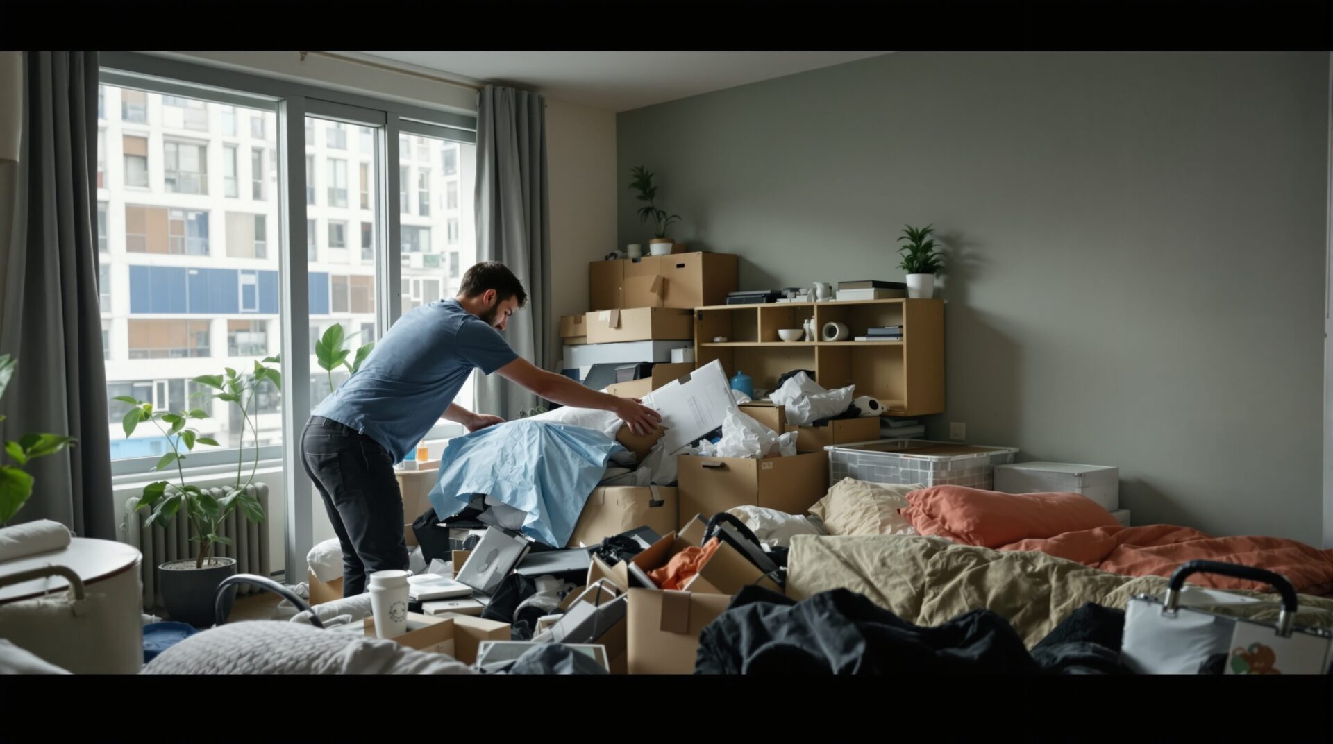 appartement à vider