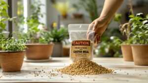 tourteau de ricin interdit en france