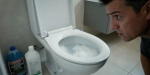 acide chlorhydrique et bicarbonate de soude wc