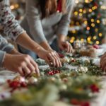 chemin de table de noel a faire soi meme