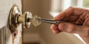 comment enlever une clé cassée dans une serrure