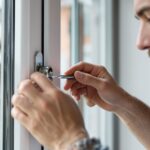 crémone fenêtre bloquée