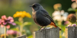 le rouge queue noire