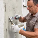 réparer une fissure dans un mur exterieur