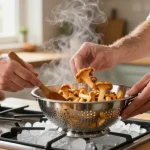 blanchir des girolles