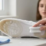 nettoyer semelle blanche basket