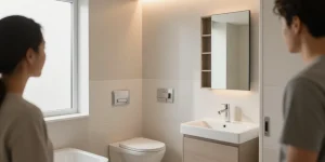 amenagement petit toilette