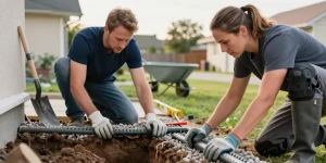 faire un drain autour de la maison