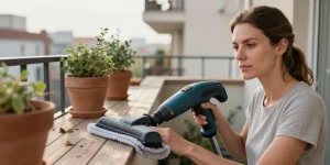 nettoyer balcon sans eau
