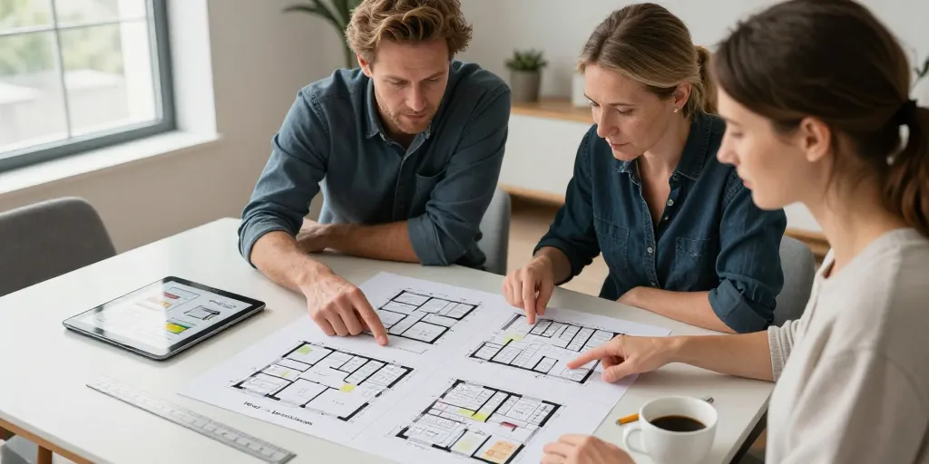 plan pour appartement 100m2